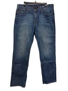 Lucky Brand jeans size 36 Mens Straight Leg Blue Denim Stretch